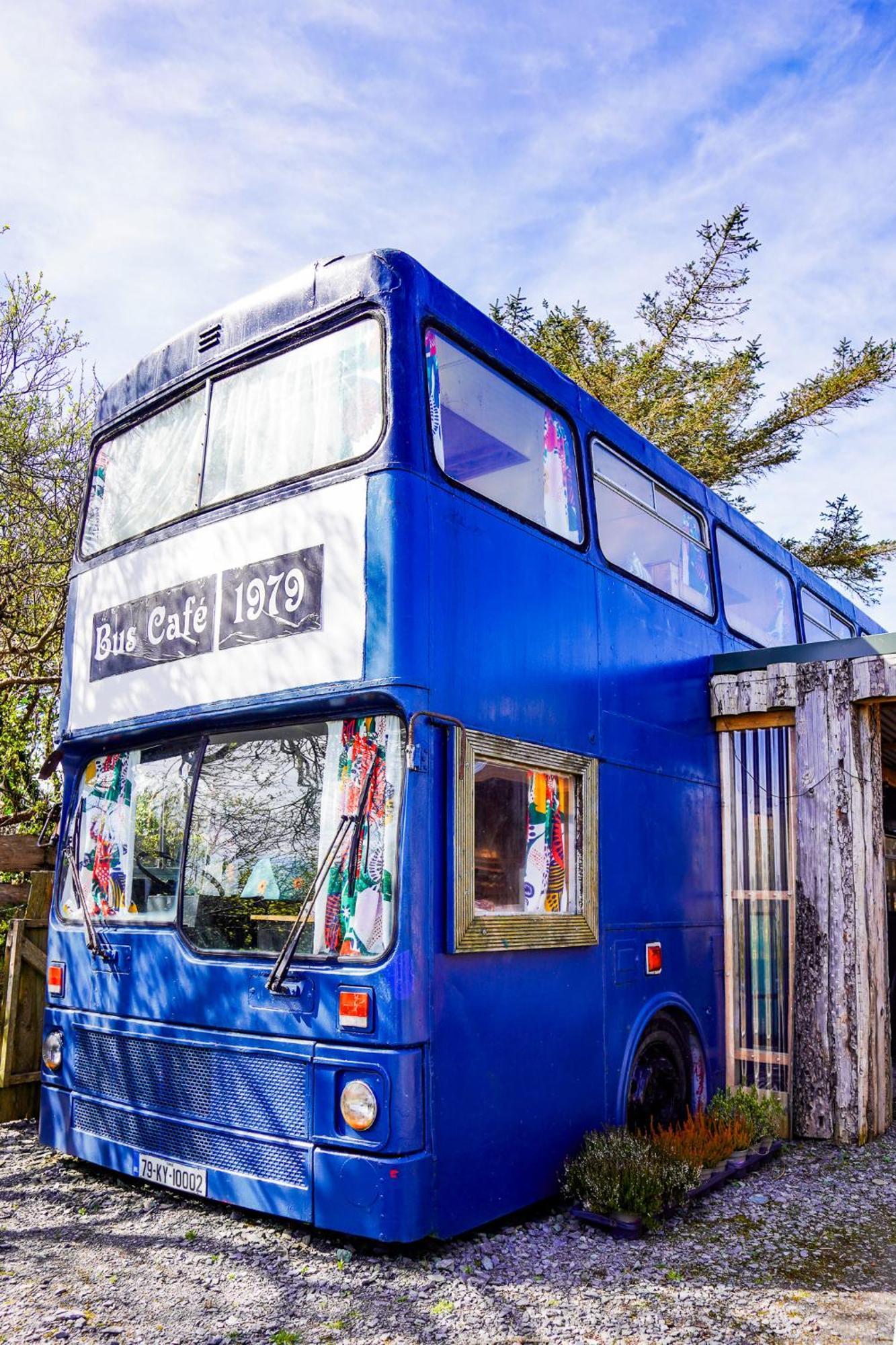 Отель Double Decker Bus At Valentia Island Escape Chapeltown Экстерьер фото